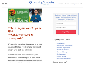 'learningstrategies.com' screenshot