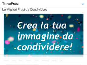 'trovafrasi.com' screenshot