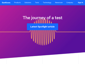 'samknows.com' screenshot