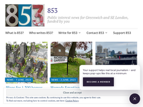 '853.london' screenshot