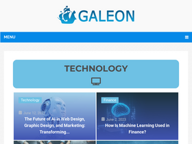 'galeon.com' screenshot