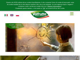 'valfrutta.it' screenshot