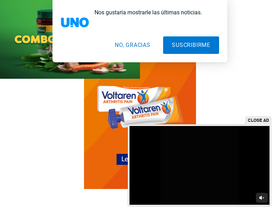 'diariouno.com.ar' screenshot