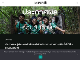 'sarakadee.com' screenshot