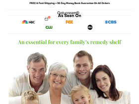 'gotucream.com' screenshot