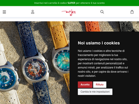 'orologeriamajer.it' screenshot