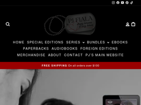 pjfialashop.com homepage screenshot