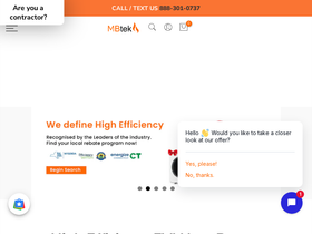 MBtek Inc. website screenshot