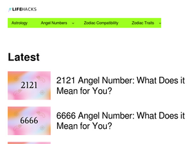 'lifehacks.io' screenshot