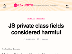 'verou.me' screenshot