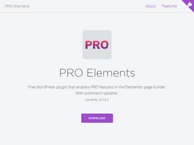 'proelements.org' screenshot