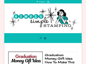 'simplysimplestamping.com' screenshot