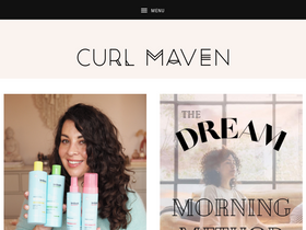 'curlmaven.ie' screenshot