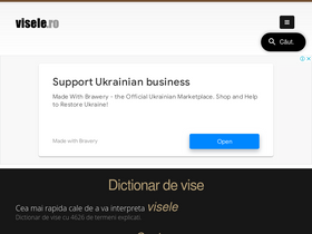 'visele.ro' screenshot