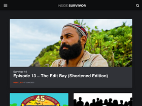 'insidesurvivor.com' screenshot