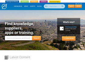 'managementmania.com' screenshot