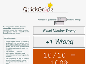 'quickgra.de' screenshot