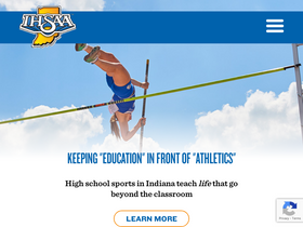 'ihsaa.org' screenshot