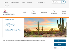 'azcompletehealth.com' screenshot