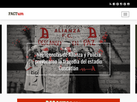 'revistafactum.com' screenshot