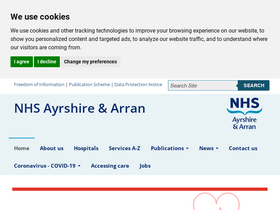 'nhsaaa.net' screenshot