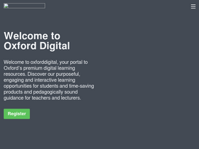 'oxforddigital.com.au' screenshot