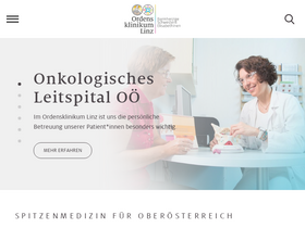 'ordensklinikum.at' screenshot