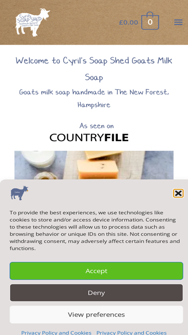 cyrilssoapshed.co.uk