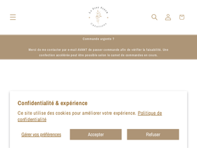 lafinefleurcreations.com homepage screenshot