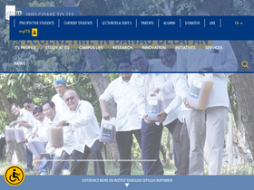 'its.ac.id' screenshot