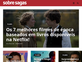 'sobresagas.com.br' screenshot