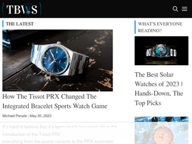 'twobrokewatchsnobs.com' screenshot