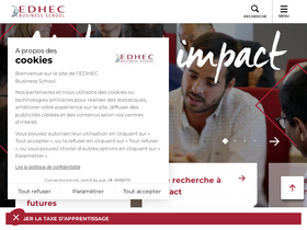 'edhec.edu' screenshot