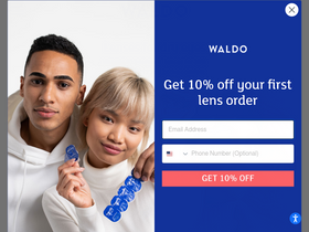 'hiwaldo.com' screenshot