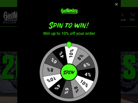 'gasmonkeygarage.com' screenshot