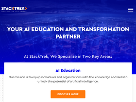'stacktrek.com' screenshot