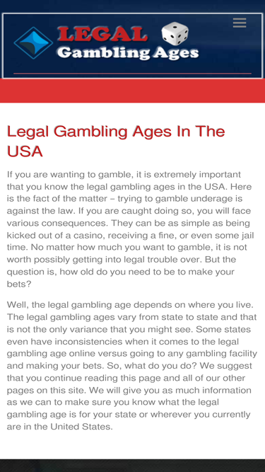 legalgamblingages.com