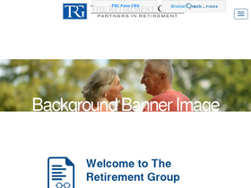 'theretirementgroup.com' screenshot