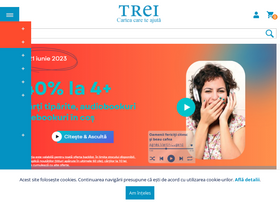 'edituratrei.ro' screenshot