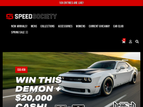 'speedsociety.com' screenshot