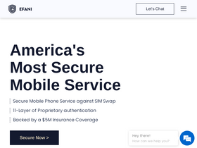 'efani.com' screenshot