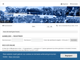 'stamnummer3.be' screenshot