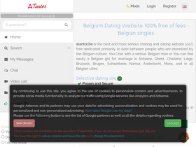 'atantot.be' screenshot