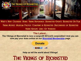 'vikingsofbjornstad.com' screenshot