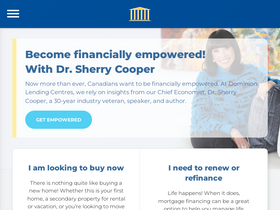 'dominionlending.ca' screenshot