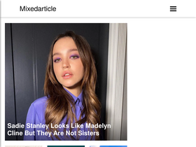 'mixedarticle.com' screenshot