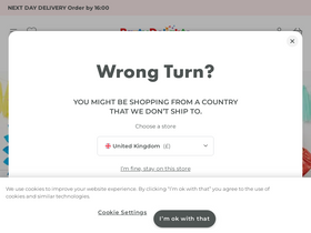 'partydelights.co.uk' screenshot