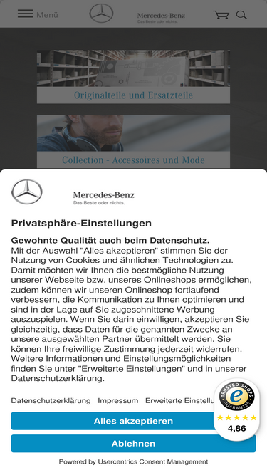 Mercedes Göckel Tuning Styling Automobilveredelung Programm für
