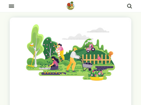 'thegardenmagazine.com' screenshot