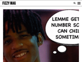'fizzymag.com' screenshot